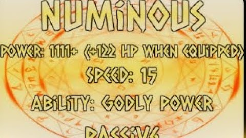 NUMINOUS Showcase - Killstreak Sword Fighting Universe