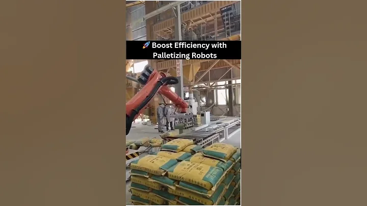 📦 Effortless Stacking with Palletizing Robots!