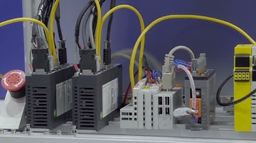 Taipei Automation Exhibition demo: One Windows PC to control multiple workstations