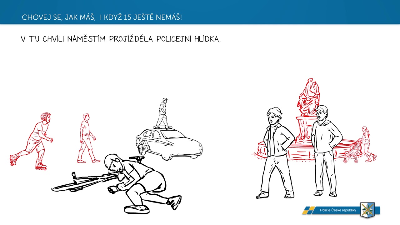 Policie ČR: Chovej se, jak máš, i když 15 ještě nemáš!