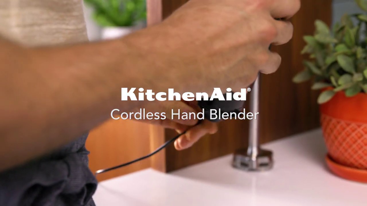 Cordless hand blender KitchenAid ARTISAN 5KHB3581EMS blenders for kitchen  home appliances - AliExpress