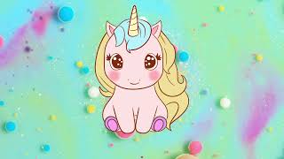 Cute Unicorn drawing and coloring video @drawtube28