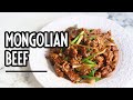 Mongolian Beef | Receta paso a paso | Comida china | Chinese food