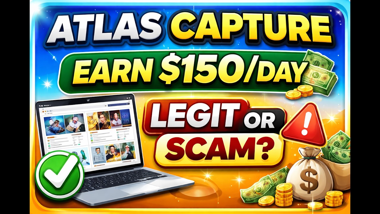 Atlas Capture Review — How to Sign Up, Work & Get Paid - YouTube