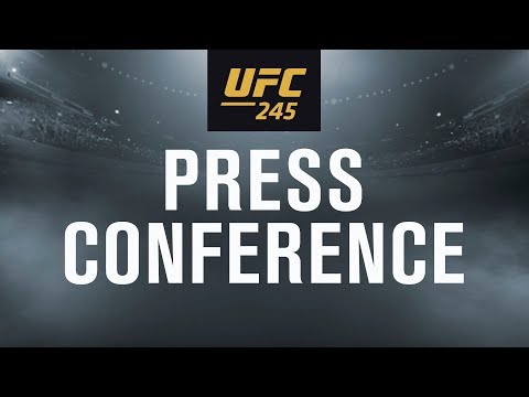 UFC 245: Usman vs. Covington Press Conference