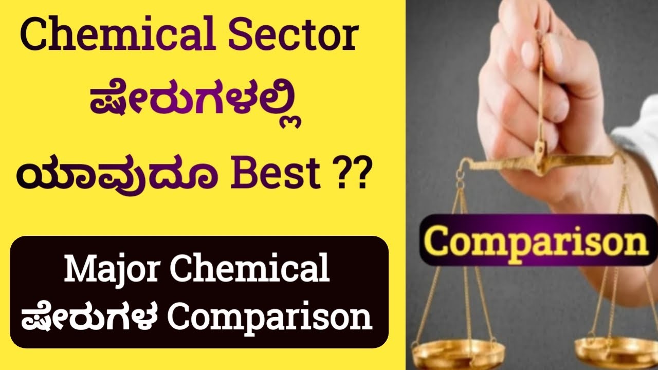 Major Chemical Shares Comparison Best Chemical Sector share to Buy