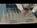 Replacing your KitchenAid Dishwasher Dishwasher Lower Dishrack