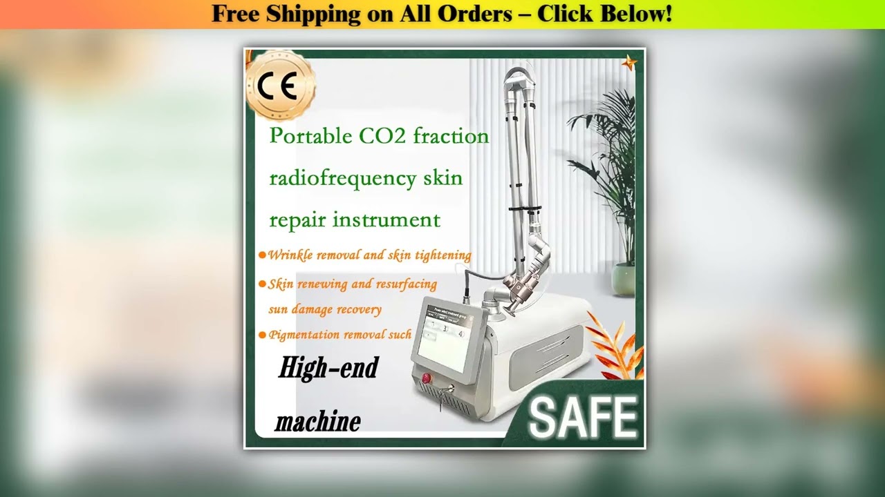 CO2 Laser Machine for Skin Carbon Peel Professional Fractional Laser Machine Portable CO2