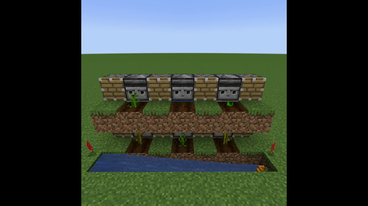 Minecraft Auto Melon & Pumpkin Farm Tutorial #SHORTS