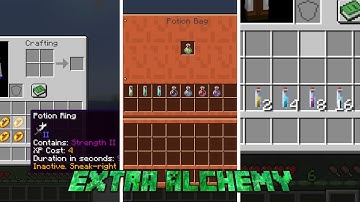 Minecraft mod showcase: Extra Alchemy Fabric