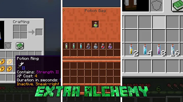 Minecraft mod showcase: Extra Alchemy Fabric
