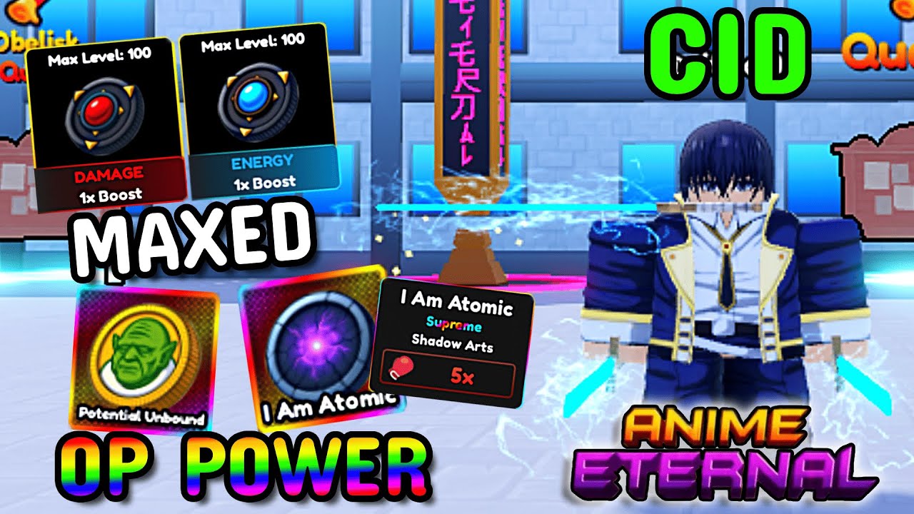 Я открыл АКАДЕМИЮ ТЕНЕЙ! МАКСИМАЛЬНАЯ СИЛА И ПРОГРЕСС ЭНЕРГИИ/УРОНА в Anime Eternal! (День 14)