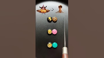 Golden KPop Demon Hunters Color Mixing(Part 96)#kpopdemonhunters #colormixing #golden #huntrix