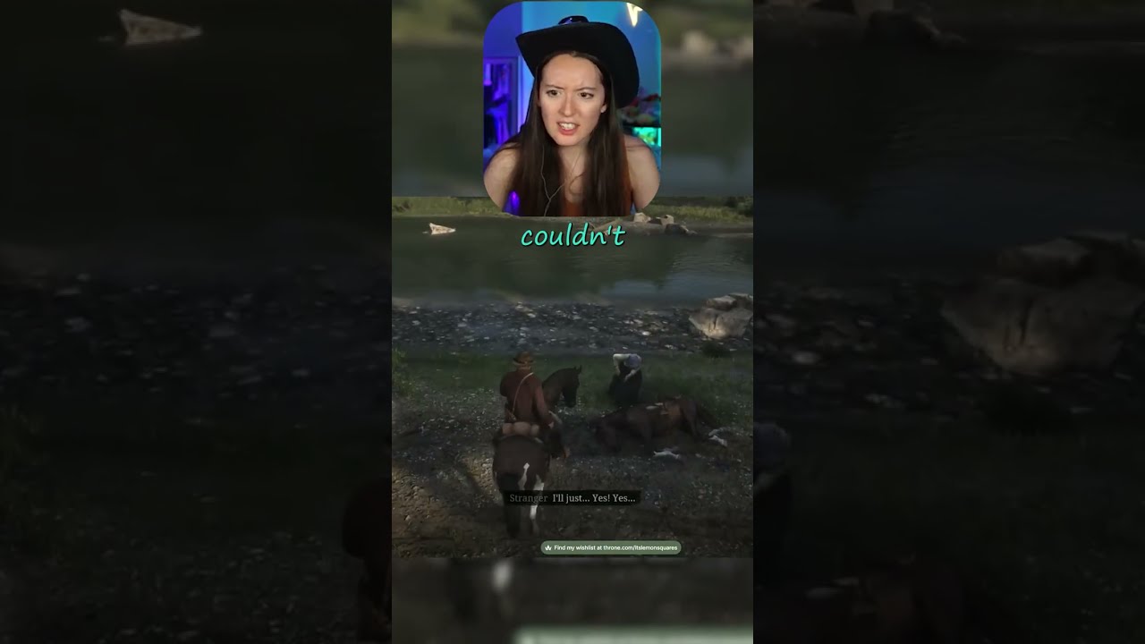 When an interaction goes wrong #rdr2 #shorts