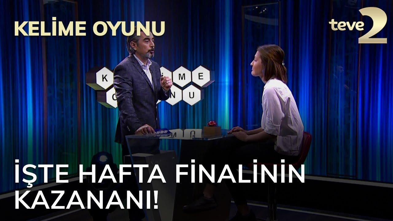 Kelime Oyunu Iste Hafta Finalinin Kazanani Youtube