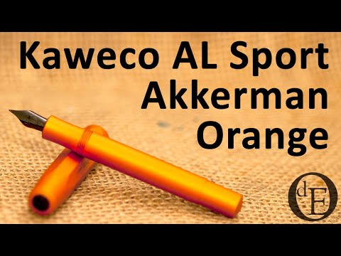 月末セール❣️ Kaweco AL スポーツ アッカーマン オレンジ F 【公式通販】