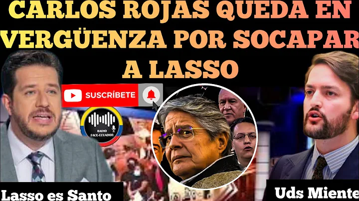 CARLOS ROJAS DE ECUAVISA QUEDA EN VERGENZA ANTE TO...