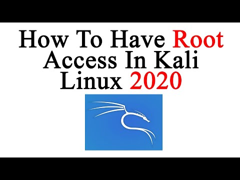 root account login in kali linux | 2020