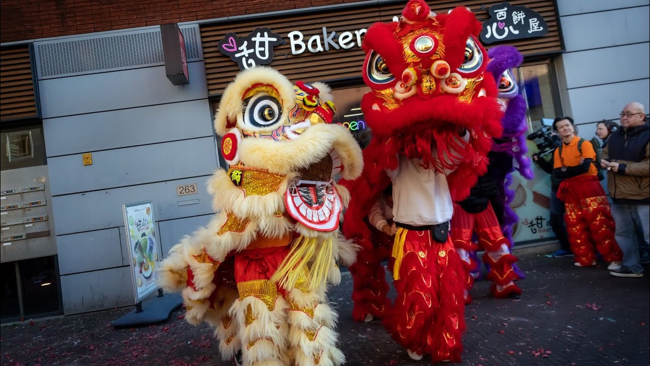 Bakery Li&U | Lion Dance | Chinese New Year The Hague 2025