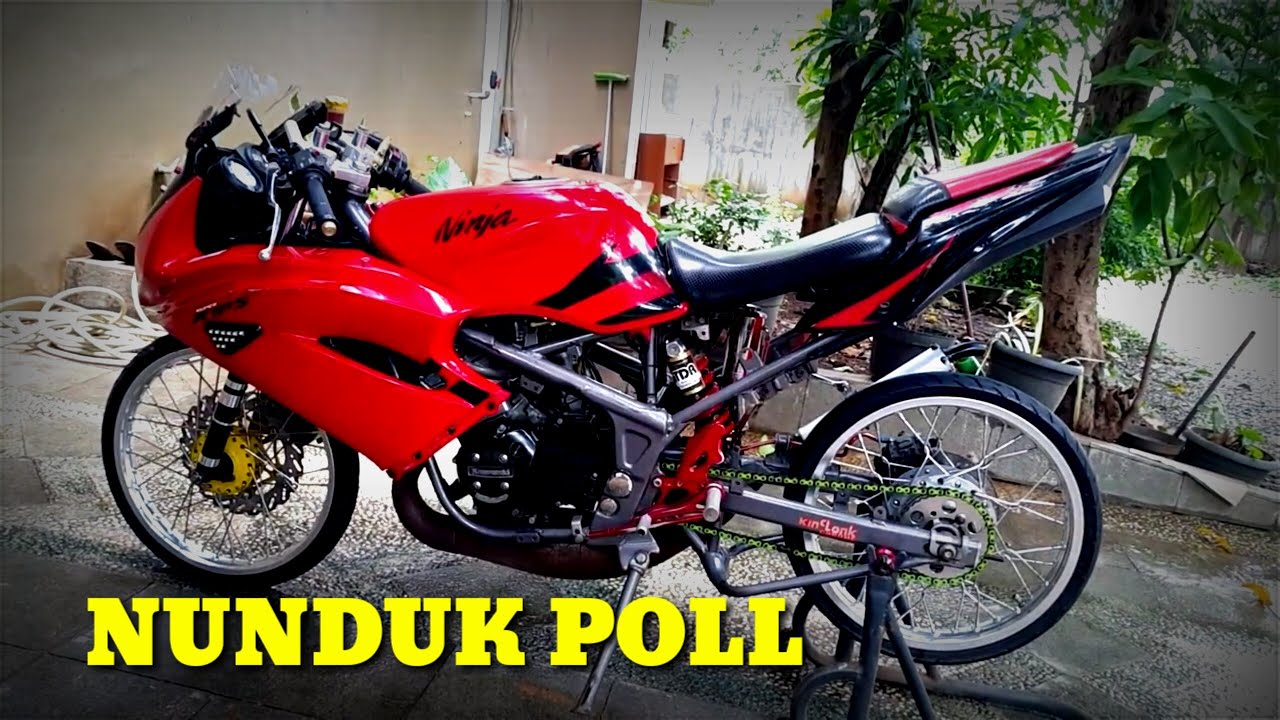  ninja  rr  150 modifikasi jari  jari  YouTube