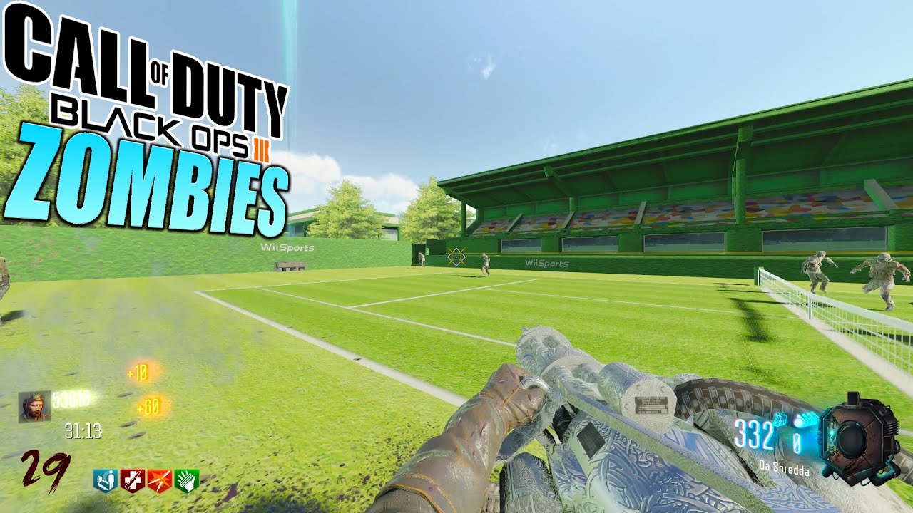 ¡¡¡ZOMBOS EN WII SPORTS!!!/ COD BO3 Zombies Custom Map