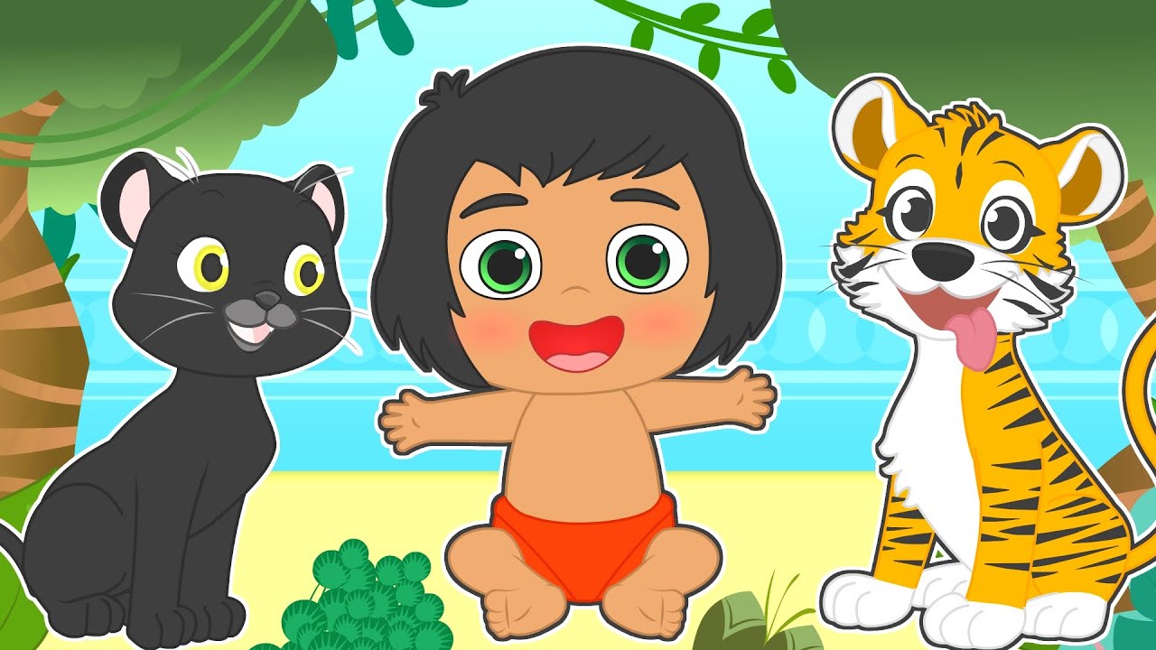 Bebês na selva: jogo educativo