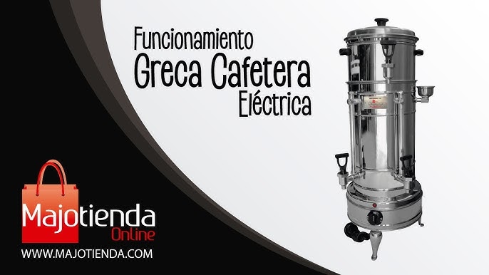Funcionamiento Greca Cafetera Electrica 