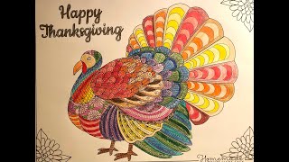 Thanksgiving Coloring Pages 🧡🦃