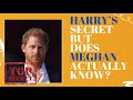 MEGHAN - Shush.. Harry has a secret - what is it?#princeharry #royalfamily #meghanmarkle