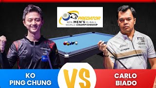 Carlo Biado vs Ko Ping Chung | Predator World 10-Ball Championship 2025