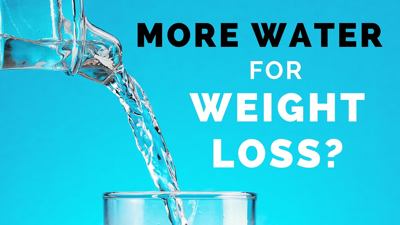 how does water make you lose weight