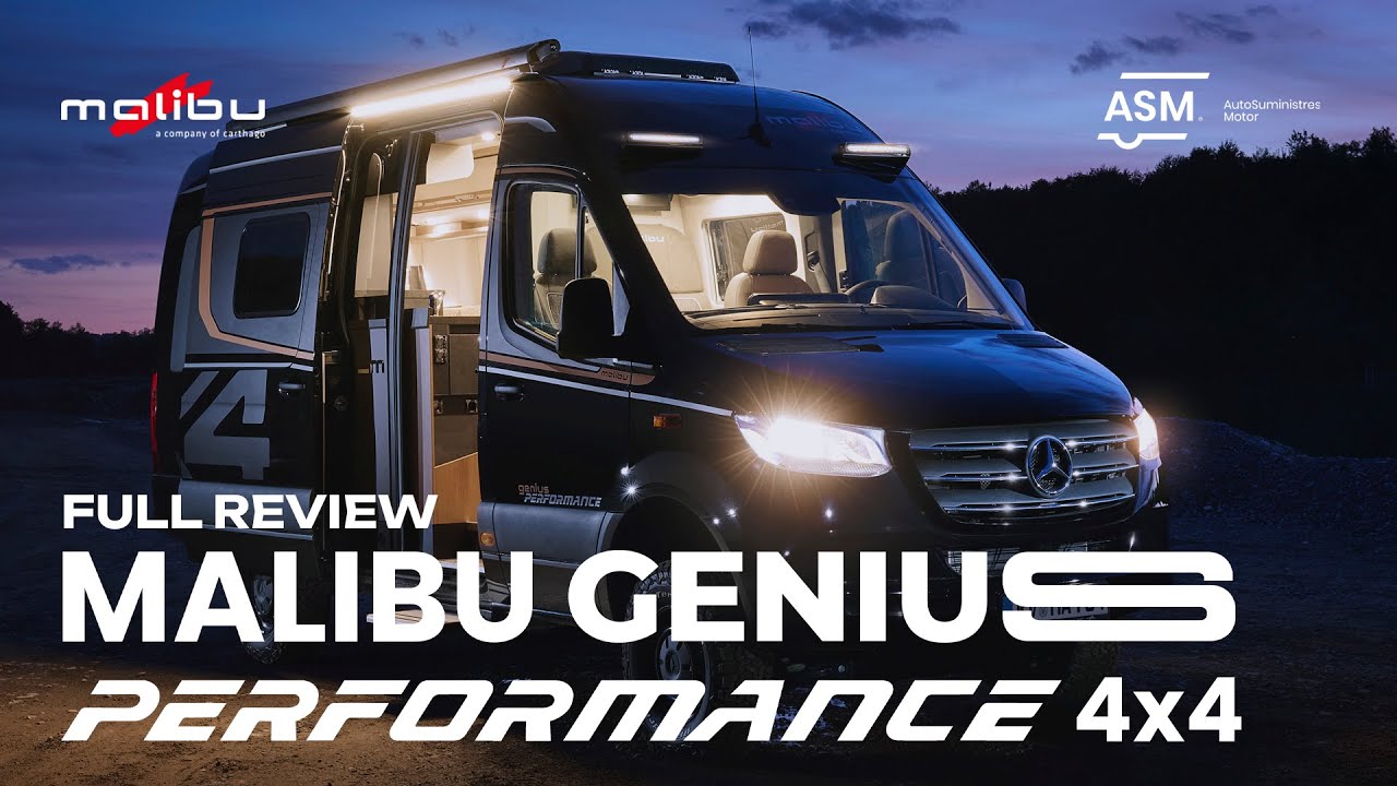 ¡Nueva 4x4 Mercedes Sprinter de 6.40! · Malibu Genius Performance 4x4 · Full Review 4K