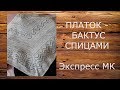 ПЛАТОК - БАКТУС СПИЦАМИ. Экспресс МК