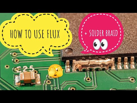 How To Use Flux / When To Use Flux || Soldering Tutorial HD