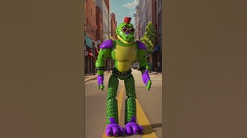 Monty Fnaf Alphabet Lore with broken bones! K O Part 3