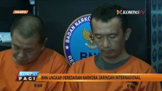 BNN Sita Sabu dari Jaringan Narkoba Internasional BNN Sita Sabu dari Jaringan Narkoba Internasional