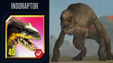 INDORAPTOR VS DISTORTUS REX ||| Jurassic World - The Game