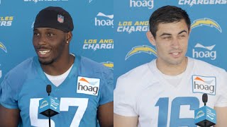 Team React to Making the 53-Man Roster | LA Chargers