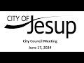 City Council Meeting June 17, 2024