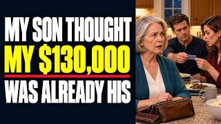 “Honey, Use Mom’s Card! She’s Got About $130,000!” My Son Said, Handing Her My Credit Card...