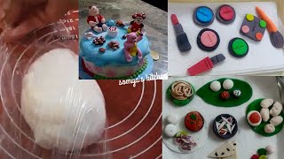 How to make fondant | बाजार जैसा फौंडेट घर मे कैसे बनाते है ?Veg Fondant recipe | Fondant for cake