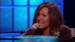Demi Lovato - Skyscraper LIVE at Ellen 2011.