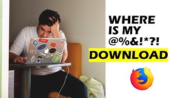 MOZILLA FIREFOX - How To Set The Target Save Location