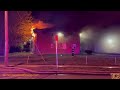 Structure fire rips through apartment building in Lakewood