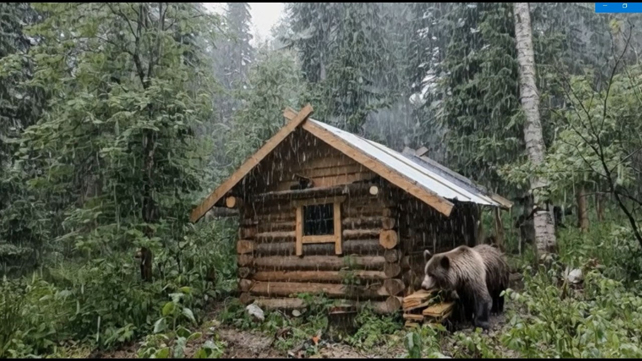ОХОТНИЧЬЕ ЗИМОВЬЕ ИЛИ ТАЕЖНОЕ СЧАСТЬЕ