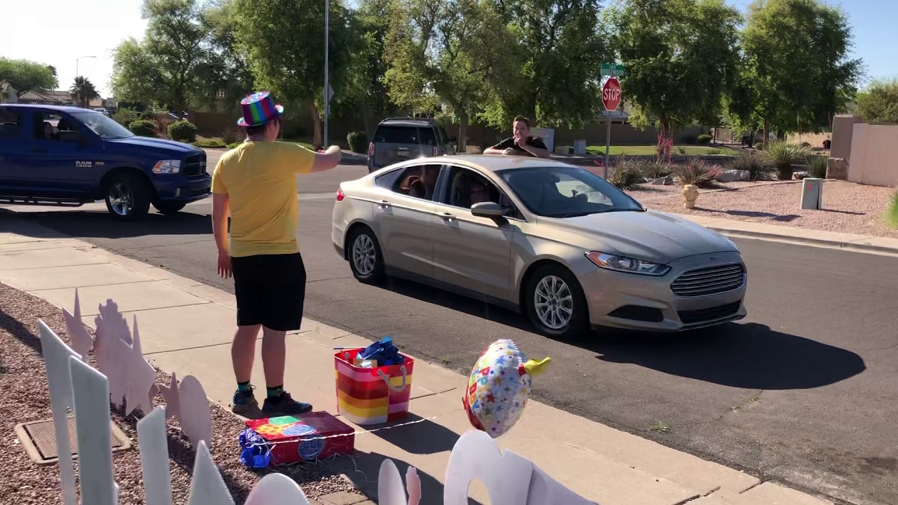 Tyler’s 17th Birthday Parade 2020