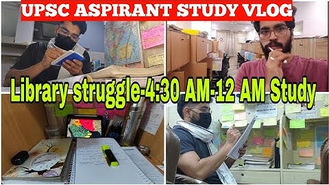UPSC Aspirant 24 hr Routine 2026 📚 4 AM to 12 AM STUDY CHALLENGE 🔥✍️