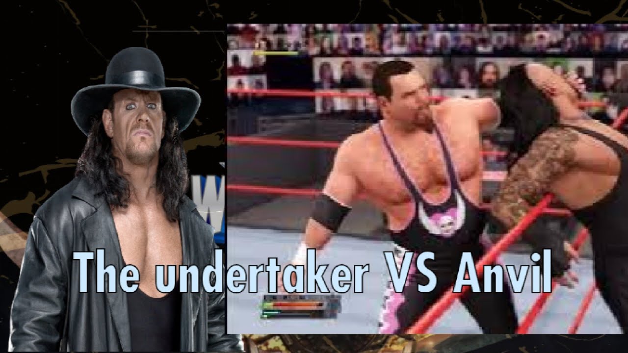 WWE2K22 GAME  THE ANVIL VS THE UNDERTAKER | GOLD RUSH CHAMPIONSHIP MATCH