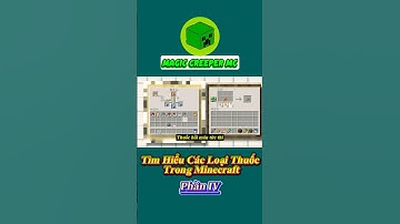 Tìm Hiểu Về Các Loại Thuốc Trong Minecraft Phần IV #minecraft #shorts