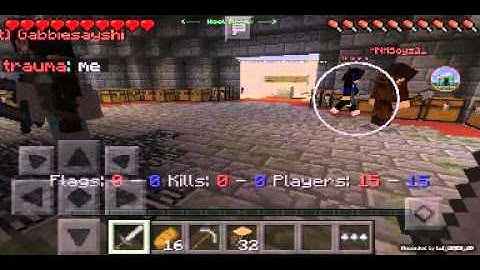 Minecraft PE | Capture the flag | ctf1.lbsg.net {Music}